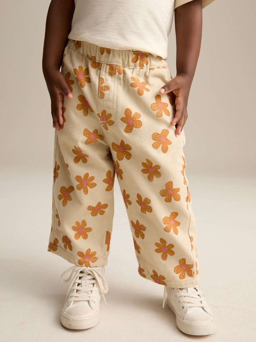 Джинсы для девочки Next E54-900, Кремовый, Оранжевый