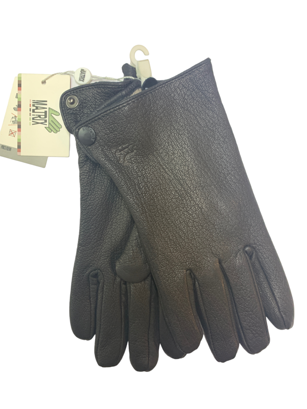 Перчатки. Мужские. Материал верха: Кожа оленя. Подклад: Трикотаж-шерсть.5 шт в упаковке.