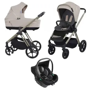 Коляска Espiro Miloo 3 в 1 White Pearl (219)