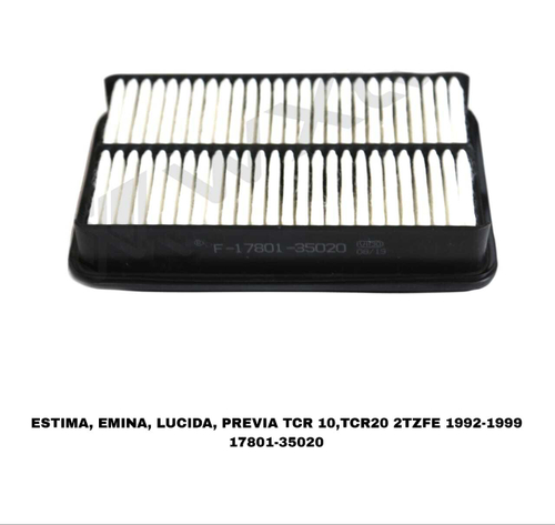 ФИЛЬТРЫ ВОЗДУШНЫЕ LUCIDA TCR 2TZFE,