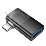 OTG адаптер iP/Type-C Hoco UA36E