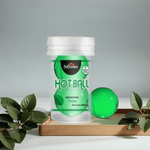 Лубрикант AROMATIC HOT BALL на масляной основе в виде двух шариков (аромат мяты)