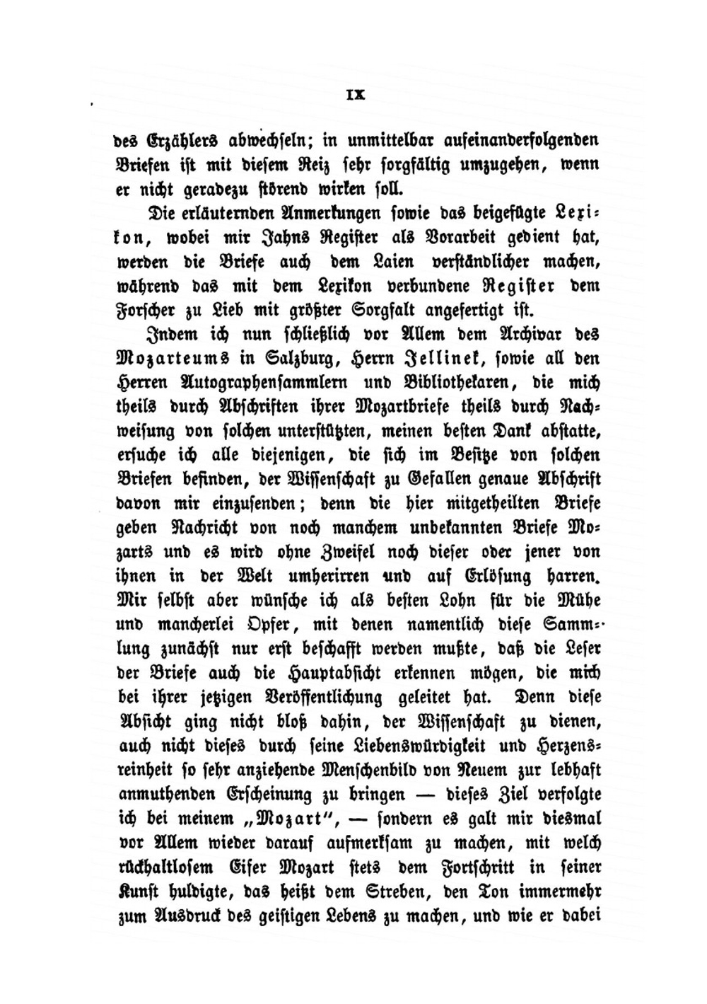 Mozarts Briefe | W.A. Mozart