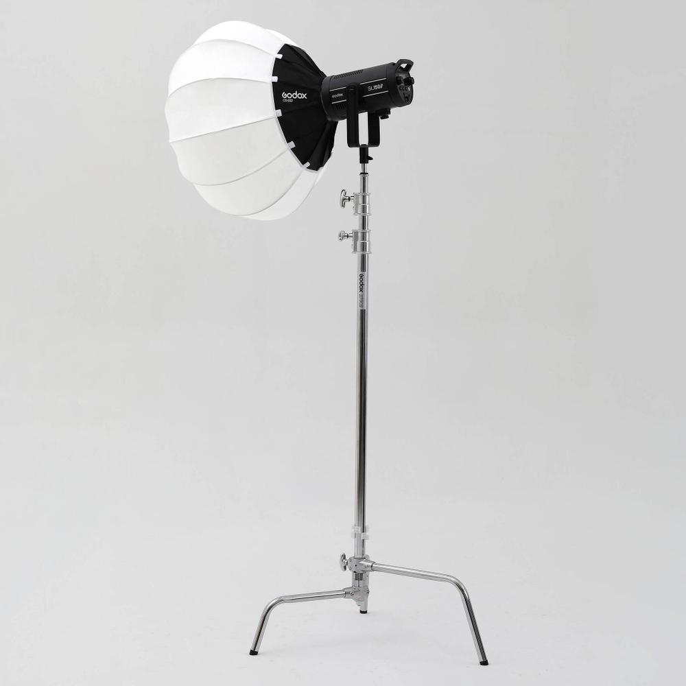 Быстроскладной сферический софтбокс Godox CS65D для импульсных вспышек и светодиодных осветителей с байонетом Bowens (ЧАЙНАБОЛ)