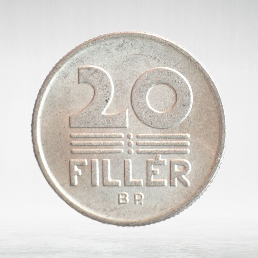 Hungary, 20 Fillér, 1989, VF