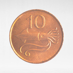 Iceland, 10 Aurar, 1981, XF