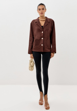 Блейзер замша