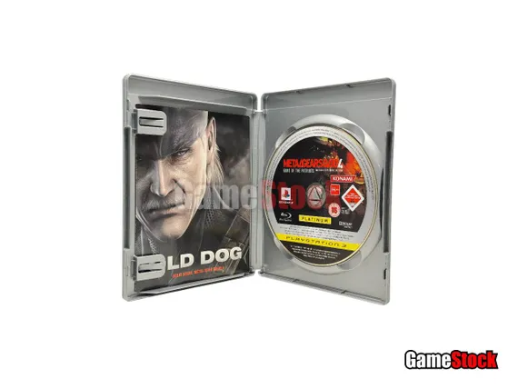 PS3 Metal Gear Solid 4: Guns of the Patriots (Б/У, Английская версия, BLES-00246)