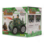 Машина Военная на бат. 15см, коробка 2015