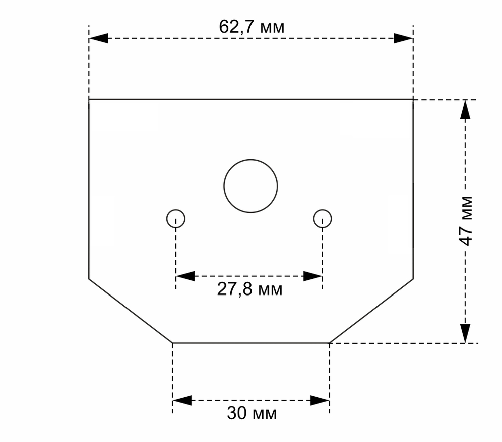 Заглушка для встраиваемого магнитного трека в натяжной ПВХ потолок, в комплекте 2 шт Crystal Lux CLT 0.234 06 BL