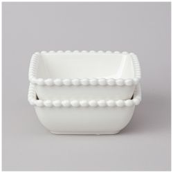 НАБОР САЛАТНИКОВ КВАДРАТНЫХ LEFARD "PEARL" 2 ШТ. 14*5,5 СМ 400 МЛ (КОР=12НАБ.)