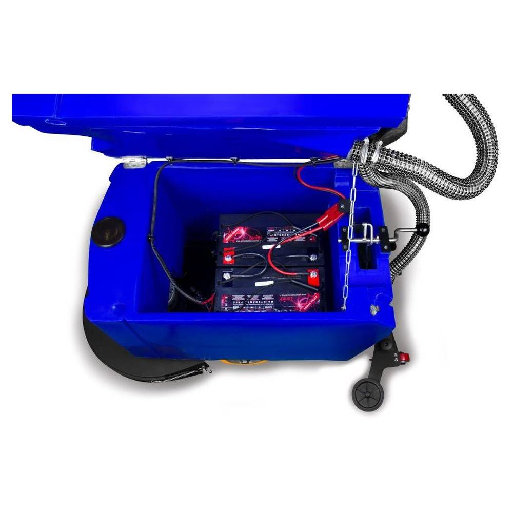 Аккумуляторная самоходная поломоечная машина МЕТЛАНА М50ВТ синяя