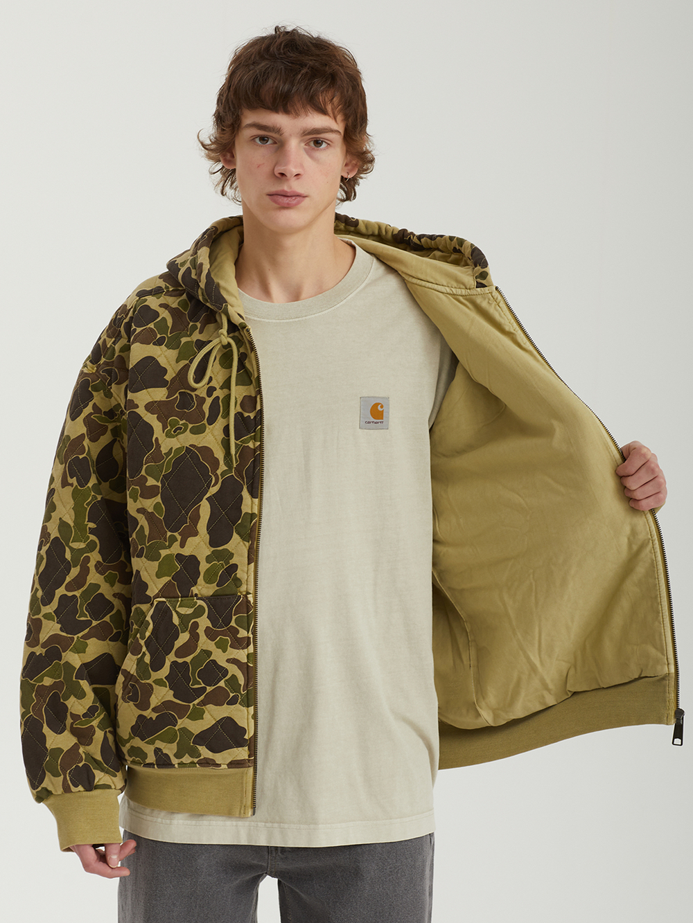 Толстовка С Капюшоном На Молнии Hooded Vilroy Sweat Jacket