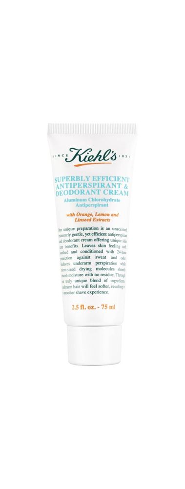 Kiehl&amp;apos;s Superbly Efficient Antiperspirant &amp; Deodorant Cream кремообразный антиперспирант для всех типов кожи