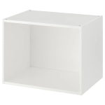 Каркас гардероба - PLATSA IKEA/ПЛАТСА ИКЕА, 60х55х80 см, белый
