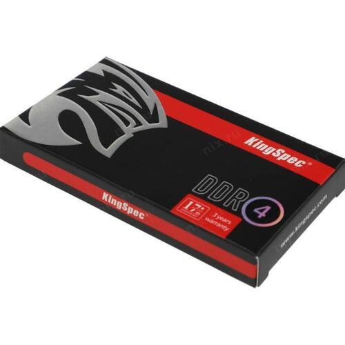 Память DDR4 4GB 3200MHz Kingspec KS3200D4N12004G RTL PC4-25600 CL22 SO-DIMM 288-pin 1.2В single rank