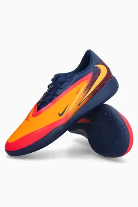 Футзалки Nike Phantom 6 Low Academy Erling Haaland IC Junior - оранжевый