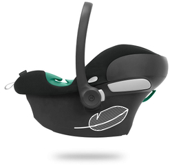 Коляска Cybex Talos S Lux SLV complete Aton B2 Volcano Black 3 в 1 Stone Grey с дождевиками