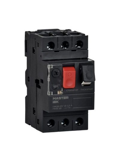 Пускатель ПРК32-2.5 In2.5А Ir1.6-2.5А Ue 660В KARAT IEK DMS11-D25