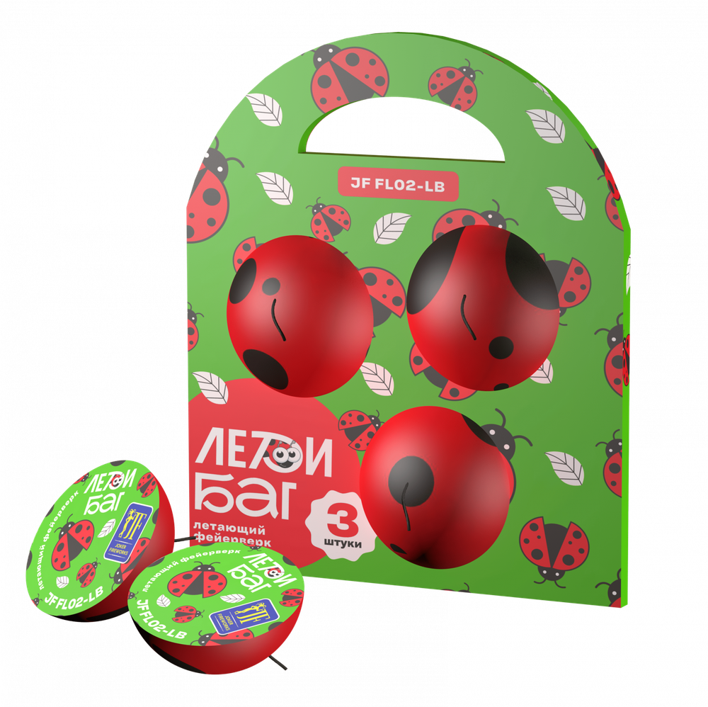 Петарда "Леди баг" 1 шт.