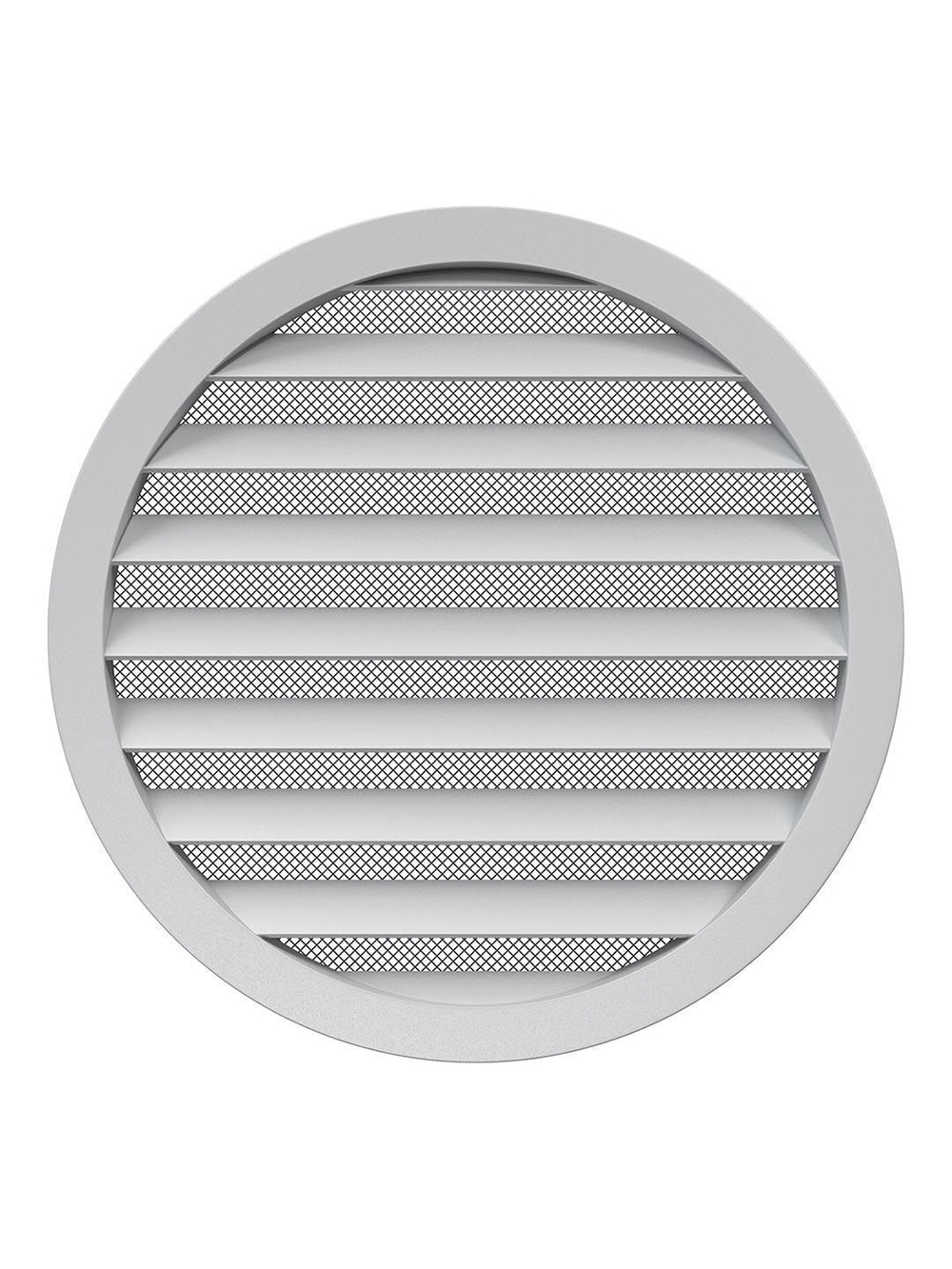 Решетка вентиляционная РКМ фланец D200 сетка D225 алюминий ERA