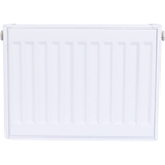 Радиатор панельный профильный ROMMER Ventil тип 11 - 300x400 мм (подключение нижнее, цвет белый)
