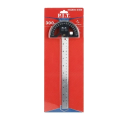 Транспортир с линейкой (HSQR05-0300)