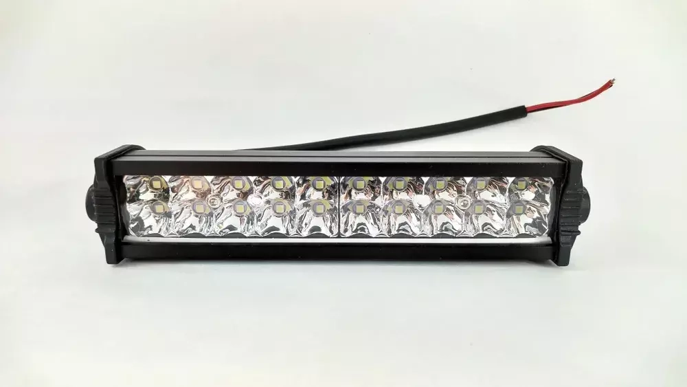 Светодиодная балка, 60W, 23 см, 20 LED, дальний свет (1 шт.) 330 г. 20*7.5*5 см