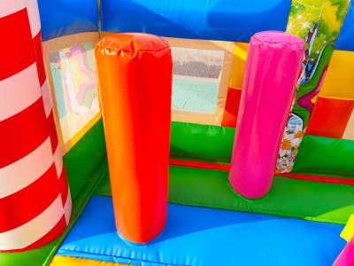 Коммерческий надувной  батут " Цирковой" 7*4*4,5м