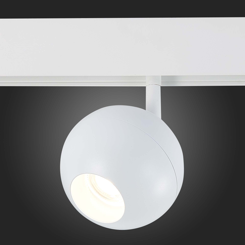 ST354.546.12 Магнитный трековый светильник Белый LED 1*12W 4000K 680Lm Ra&gt;80 36° IP20 L120xW100xH195 48V