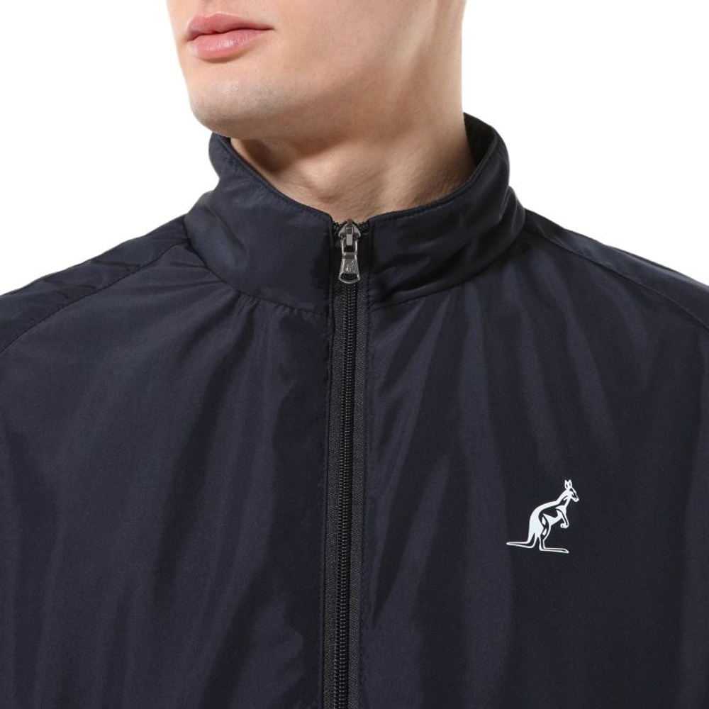 Мужской теннисный костюм Australian Smash Tracksuit With Lines - blu navy