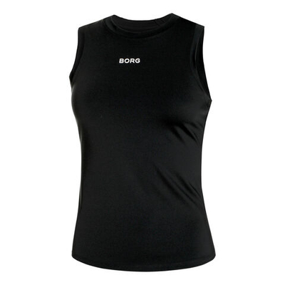 Женская теннисная майка Björn Borg Borg Slim Tank Top Women - Black
