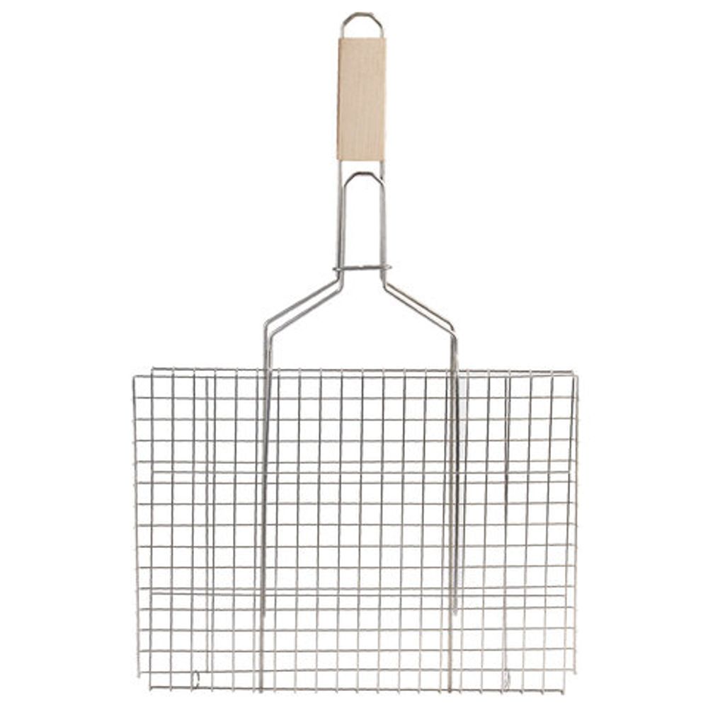 Решетка-гриль универсальная, размер 350х260 мм, глубина 15 мм, никелированное покрытие, РГУ2НЭ