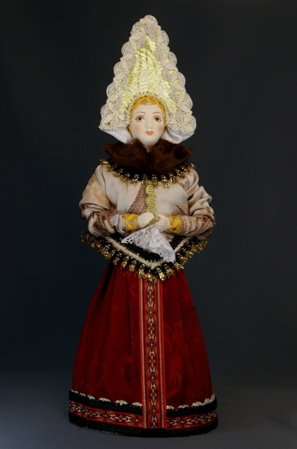 Кукла коллекционная Боярышня Русь Великая