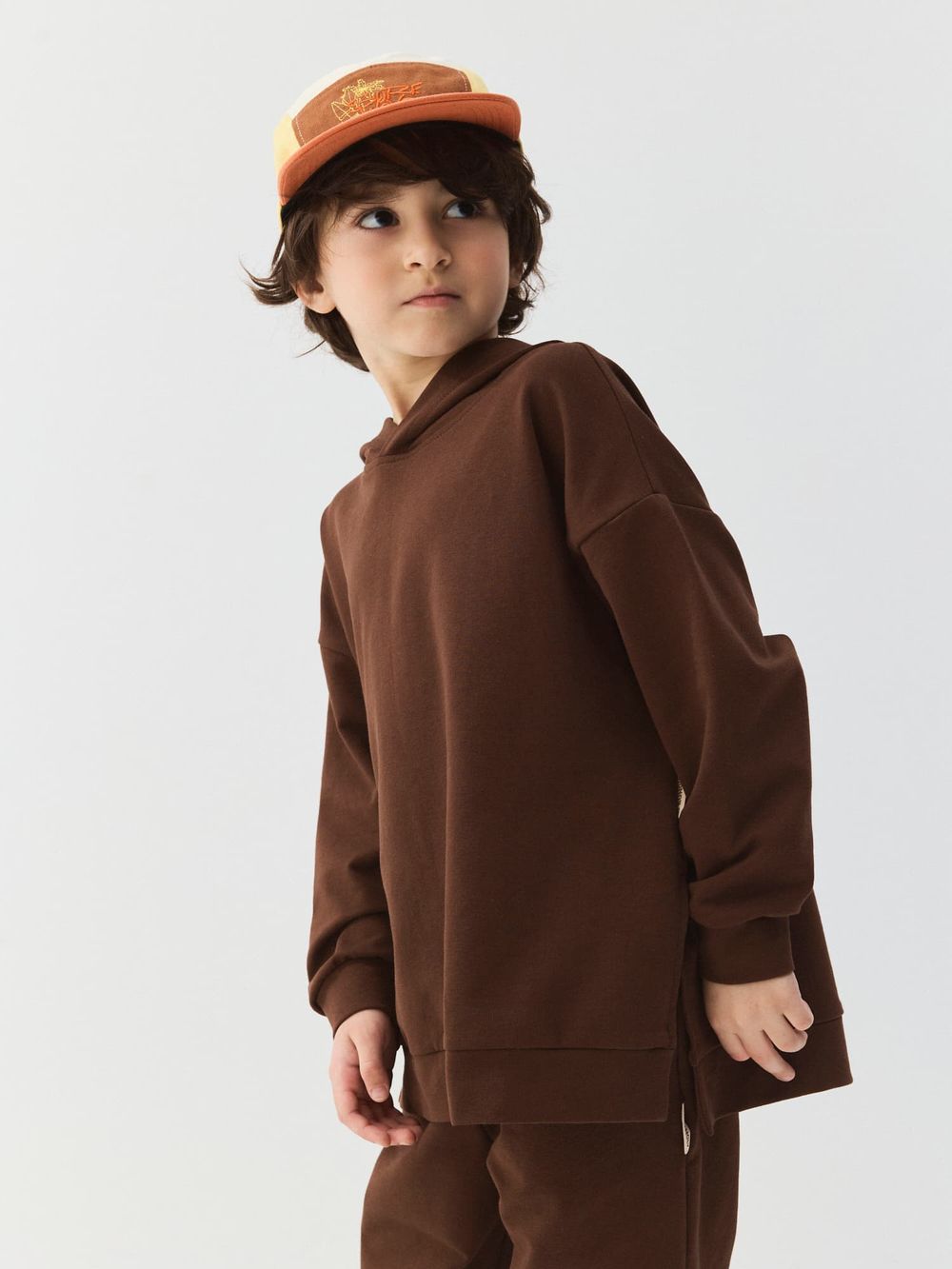 Худи оверсайз "Шоколад"