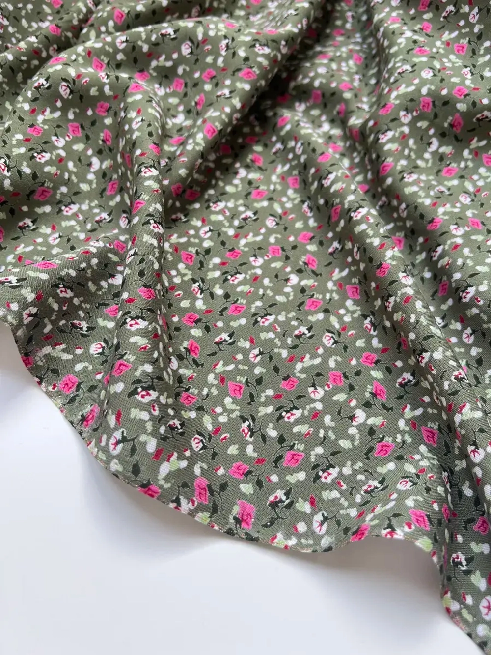 Ткань вискозный штапель для шитья и рукоделия