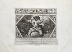 Фрески (картины) из перистилей Ватикана, руки Рафаэля Санти. На новых медных дощечках, изготовленных