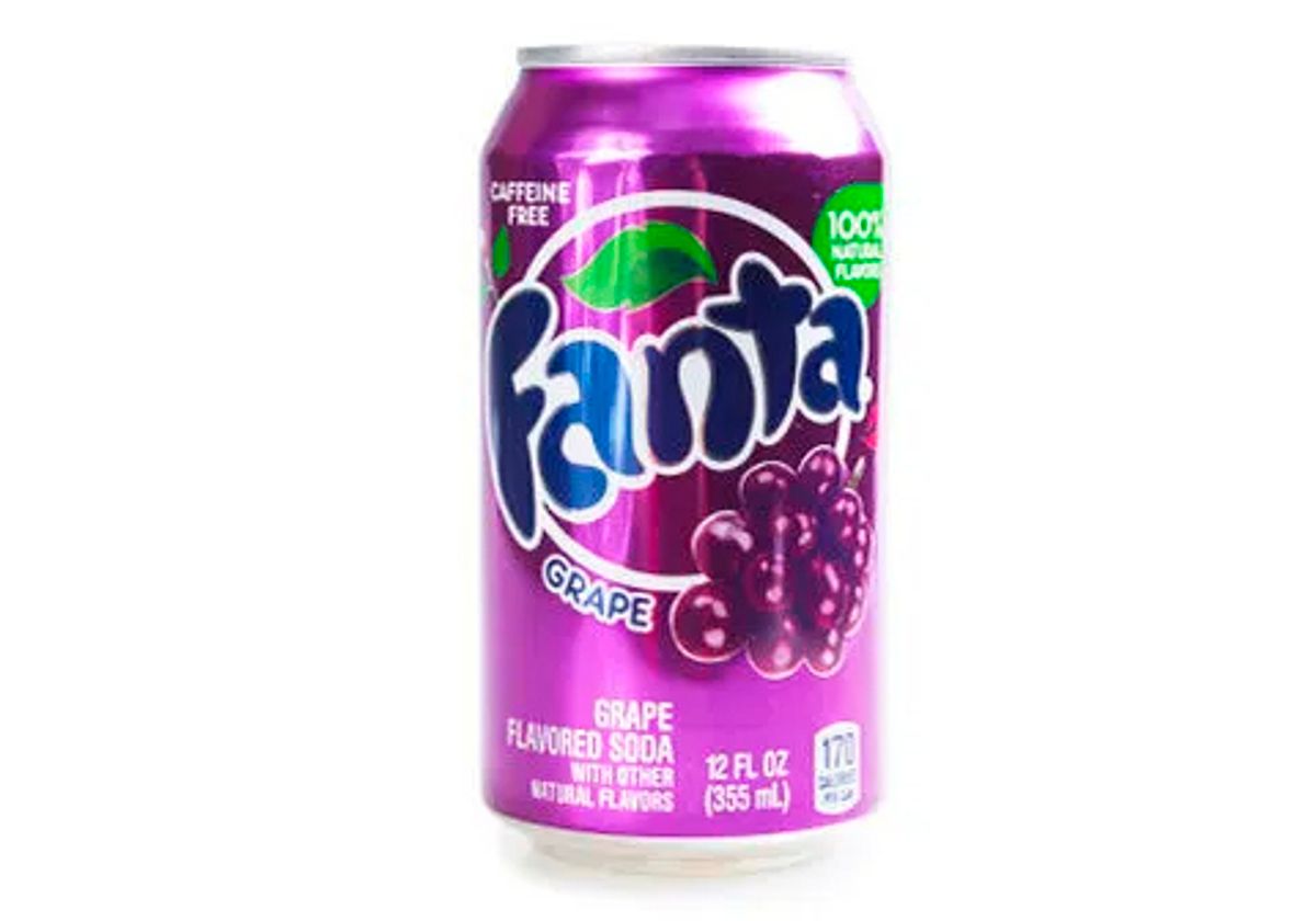 Напиток Fanta GRAPE, 355мл