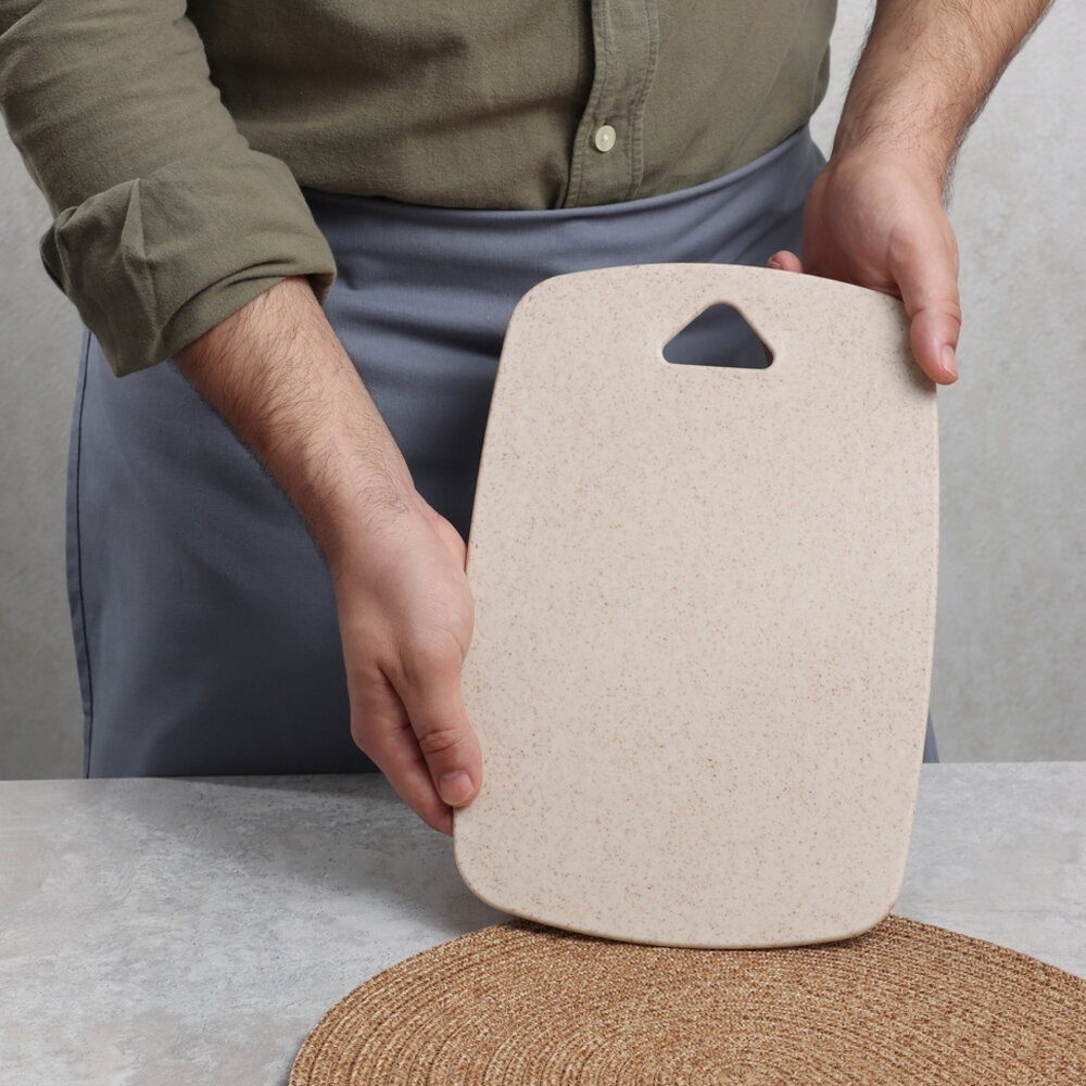 Доска разделочная 30*20*0,45см пластиковая "Эко" VETTA