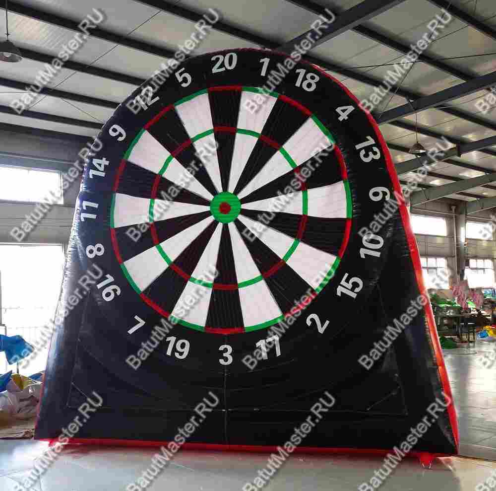 Надувной герметичный дартс «Стандарт» диаметр 4 м, размер 4×1,5×4 м