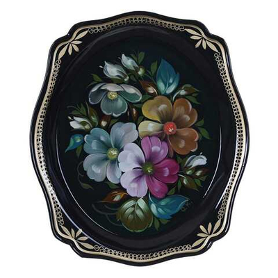 Zhostovo metal tray A3D171224109