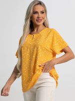 Блуза Офелия (желтая) Б15404-50М LT Collection