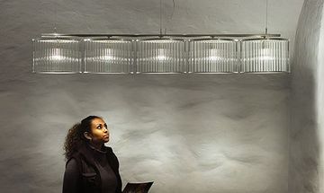 replica Stilio Tischleuchte Messing 5 rings