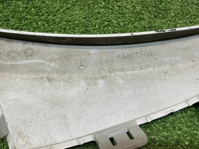 Накладка перед бампера Mercedes C w205 (18-23) AMG