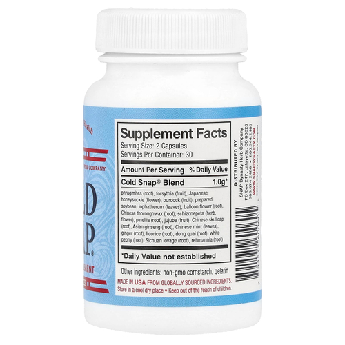Snap Dynasty, Cold Snap®, 60 капсул