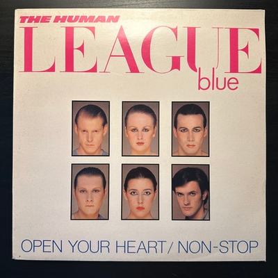 The Human League - Open Your Heart / Non-Stop (Англия 1981г.) 12", 45 RPM