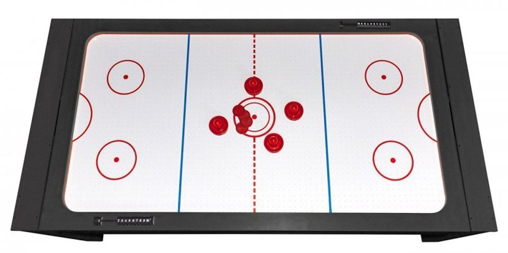 Игровой стол - трансформер (бильярд, аэрохоккей, настольный теннис) "Twister" (черный)