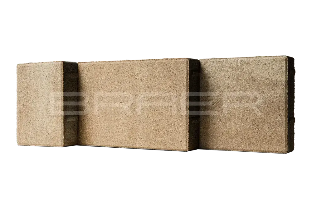 Тротуарная плитка Braer Старый город Венусбергер, Color Mix Миндаль, 40 мм