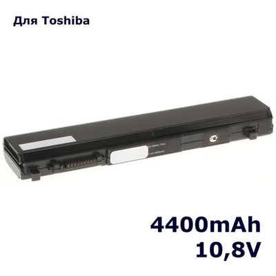 Аккумулятор AnyBatt 4400mAh для Toshiba PA3929U-1BRS, PA3832U-1BRS, PA3831U-1BRS