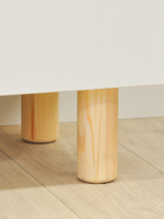 Тумба под телевизор Ола, 150 см, на деревянных ножках